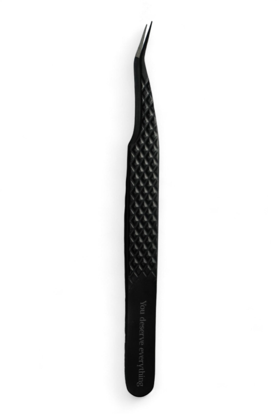 Elegant Matte Black Tweezers